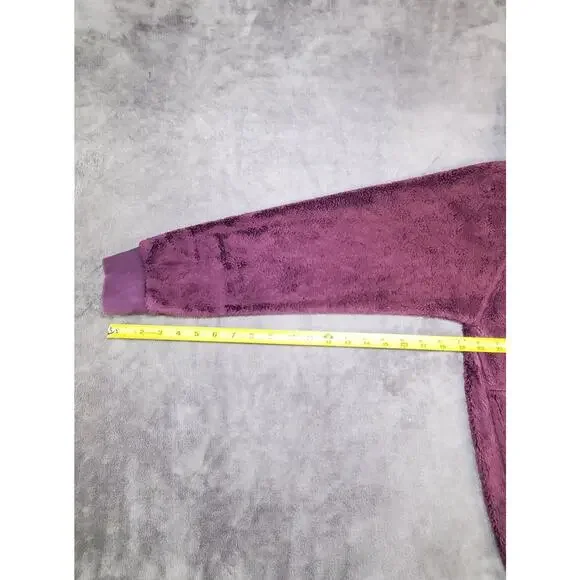 Rei Co-op Sz XL Kids Full Zip Fleece Jacket Outdoor Hoodie Purple Mountain C1-18 - Picture 4 of 8